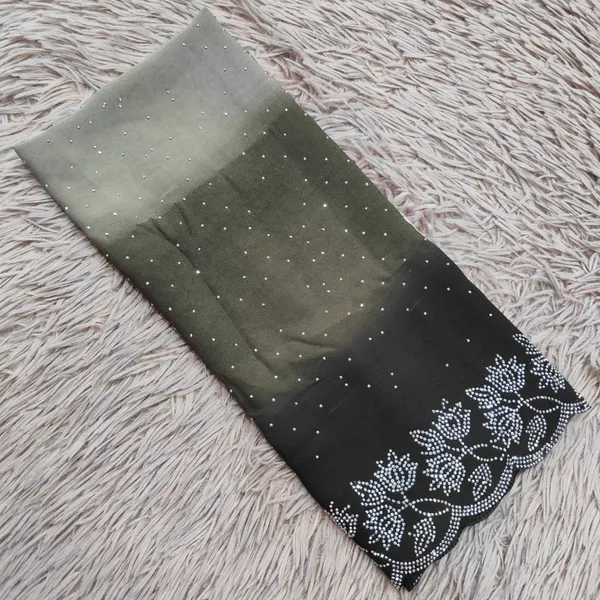 Chiffon  stonework Hijab | HJ01